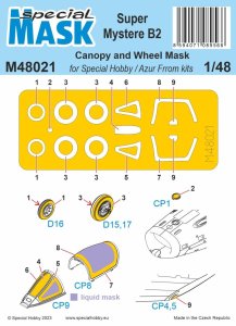 Special Hobby M48021 - 1:48 Super Mystere SMB-2 Mask