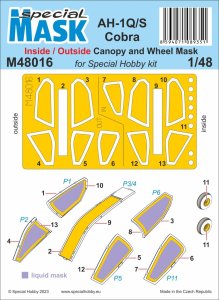 Special Hobby M48016 - 1:48 AH-1Q/S Cobra Mask