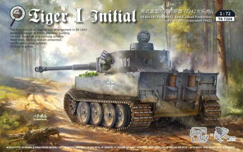 Go to product Border TK7204 - 1:72 Tiger I Initial Sd.Kfz.181 Pz.Kpfw.VI Ausf.E