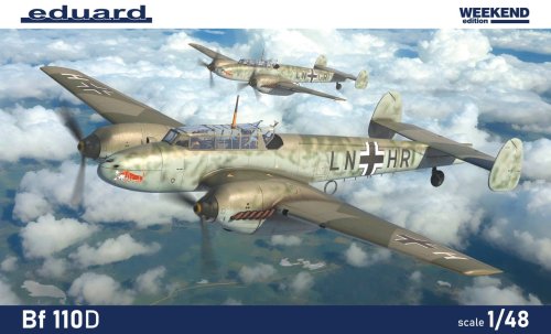 Go to product Eduard 8409 - 1:48 Messerschmitt Bf 110D