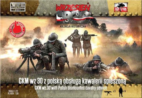 Go to product First To Fight 120 - September 1939 - 1:72 CKM wz.30 with Polish cavalry