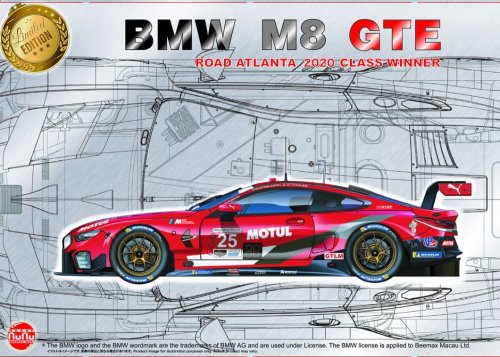 Go to product Nunu 24043 - 1:24 BMW M8 GTE 2020 Road Atlanta Class Winner