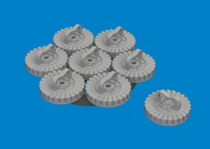 Eduard 6481120 - 1:48 Lysander Mk.I ammo magazines Print 3D
