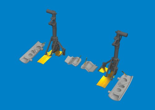 Go to product Eduard 6481074 - 1:48 P-40E undercarriage legs Print 3D