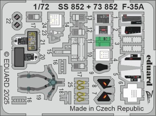 Go to product Eduard SS852 - 1:72 F-35A