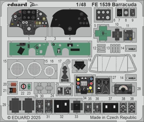 Go to product Eduard FE1539 - 1:48 Barracuda