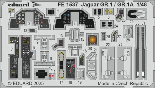 Go to product Eduard FE1537 - 1:48 Jaguar GR.1 / GR.1A