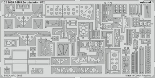 Go to product Eduard 321025 - 1:32 A6M5 Zero interior