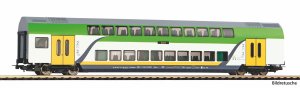 PIKO 27738 H0 - Mazovia Railways double-decker passenger car, ep.VI