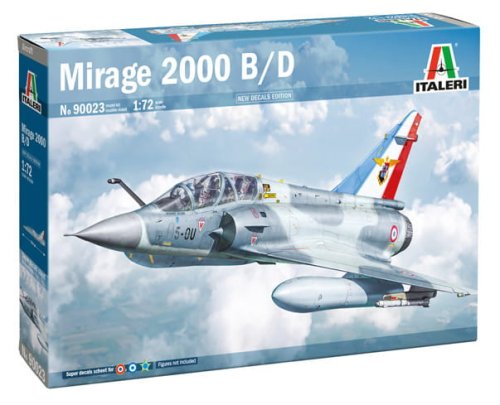 Go to product Italeri 90023 - 1:72 Mirage 2000 B/D