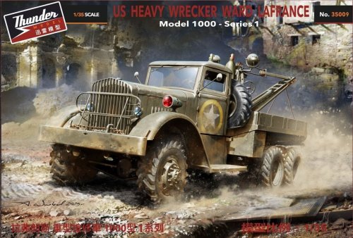 Go to product Thunder Model 35009 - 1:35 US Heavy Wrecker Ward Lafrance Model 1000 - Series 1
