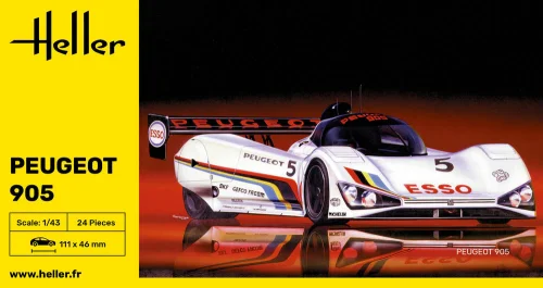 Go to product Heller 80110 - 1:43 Peugeot 905