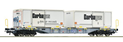 Go to product Roco 6600122 H0 - Sgnss Container Wagon, SBB Cargo, ep.VI