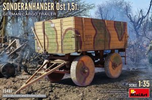 Miniart 35487 - 1:35 Sonderanhanger 0st 1,5T German Cargo Trailer