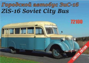 Zebrano 72100 - 1:72 ZIS-16 Soviet City Bus
