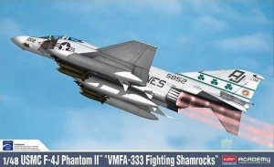 Academy 12356 - 1:48 USMC F-4J Phantom II VMFA-333 Fighting Shamrocks