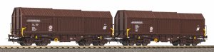 Piko 28317 H0 - Set of Two ÖBB Telescopic Hood Wagons, ep.IV