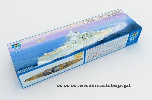 Go to product TRUMPETER 05325 - 1:350 Battleship HMS Warspite 1942