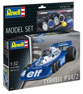 Revell 67741 - 1:32 Tyrrel P34/2 6-Wheeler model set with paints