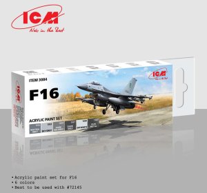 ICM 3084 - F-16 paint set