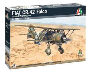 Italeri 2842 - 1:48 FIAT CR.42 Falco Assault / Night Fighter