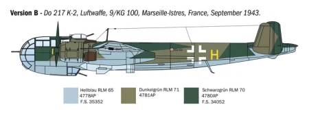 Italeri-1488-Dornier-Do-217-fritz-x-bomb (4).jpg