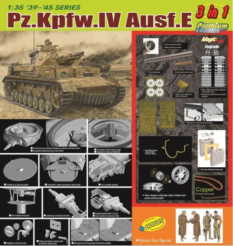 Go to product Dragon 6874 - 1:35 Pz.Kpfw.IV Ausf.E Premium Edition