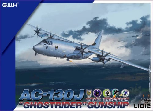 Go to product Great Wall Hobby 1012 - 1:144 USAF AC-130J Ghostrider Gunship