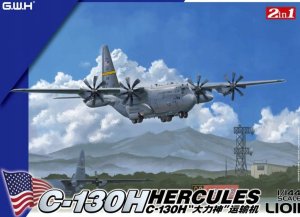 Great Wall Hobby 1011 - 1:144 USAF C-130H Hercules 2 in 1