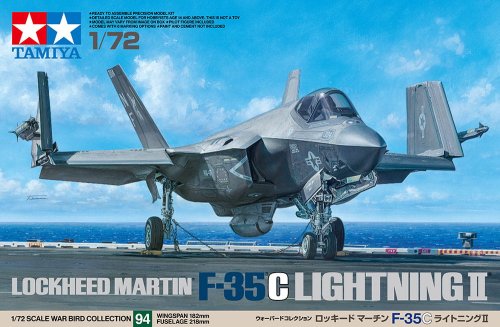 Go to product Tamiya 60794 - 1:72 Lockheed Martin F-35C Lightning II