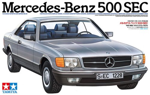 Go to product Tamiya 24029 - 1:24 Mercedes-Benz 500 SEC