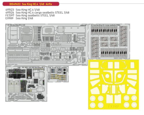 Go to product Eduard BIG49453 - 1:48 Sea King HC.4