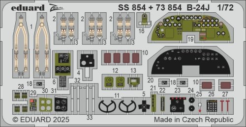 Go to product Eduard SS854 - 1:72 B-24J