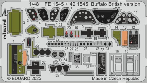 Go to product Eduard FE1545 - 1:48 Buffalo British version