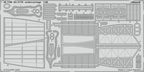 Go to product Eduard 481169 - 1:48 Do 217K undercarriage