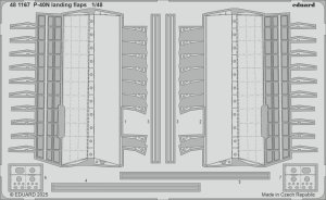 Eduard 481167 - 1:48 P-40N landing flaps