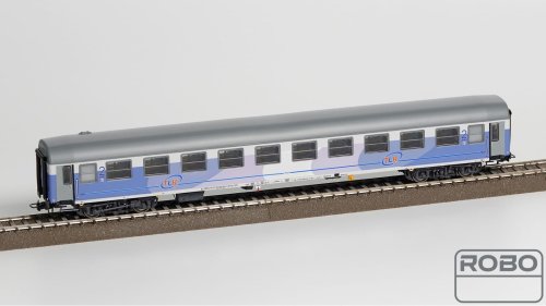 Go to product Robo 222121 H0 - 2nd Class Coach Type 111Ag, PKP TLK, Kraków, ep.VI with Lighting