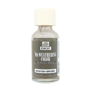 Mr.Hobby EWC07 - Wash Mr. Weathering Color Grayish Brown 40 ml