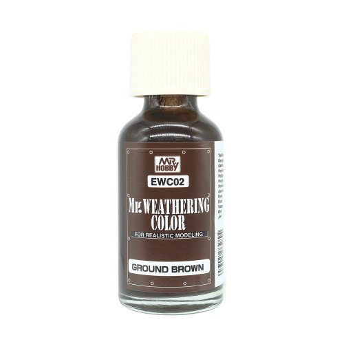 Go to product Mr.Hobby EWC02 - Wash Mr. Weathering Color Ground Brown 40 ml