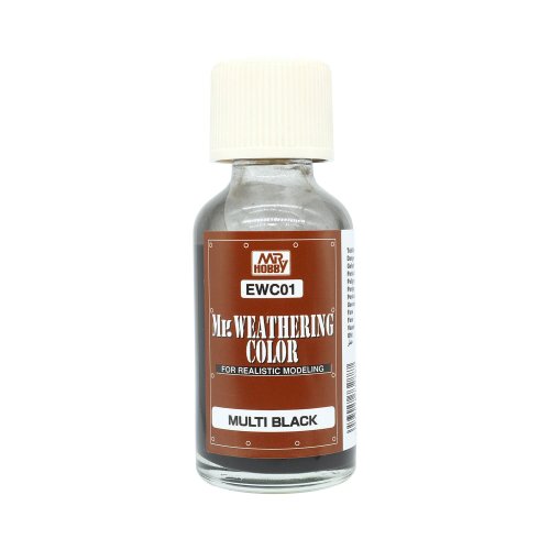 Go to product Mr.Hobby EWC01 - Wash Mr. Weathering Color Multi Black 40 ml