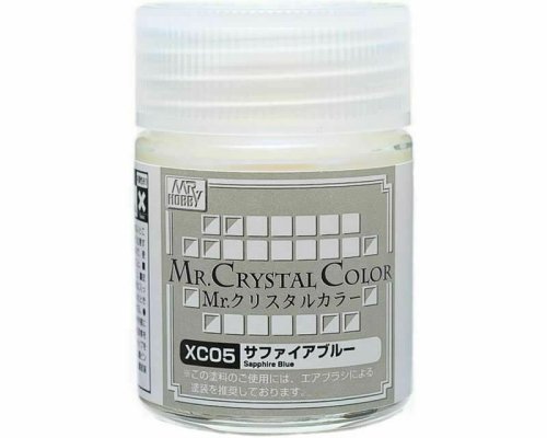 Go to product Mr.Hobby XC05 - Mr.Crystal Sapphire Blue 18 ml