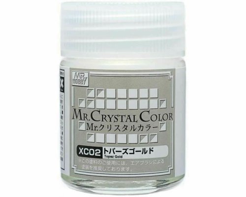 Go to product Mr.Hobby XC02 - Mr.Crystal Topaz Gold 18 ml