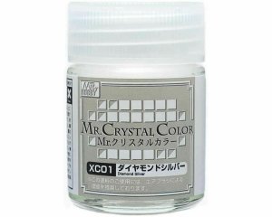 Mr.Hobby XC01 - Mr.Crystal Diamond Silver 18 ml
