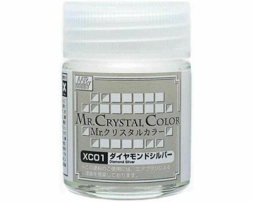 Go to product Mr.Hobby XC01 - Mr.Crystal Diamond Silver 18 ml
