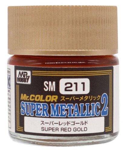 Go to product Mr.Hobby SM211 - Super Red Gold 10 ml