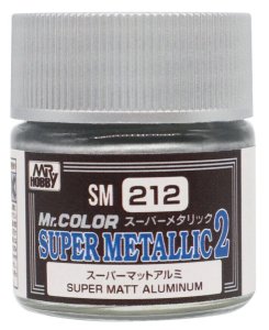 Mr.Hobby SM212 - Super Mat Aluminium 10 ml