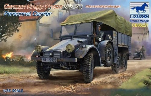 Go to product Bronco CB 35221 - 1:35 German Krupp Protze Kfz. 70 Personnel Carrier