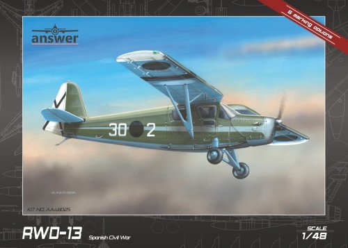 Go to product Answer AA48025 - 1:48 RWD-13 Spanish Civil War