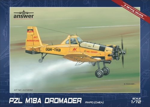 Go to product Answer AA72050 - 1:72 PZL M18A Dromader RWPG CMEA