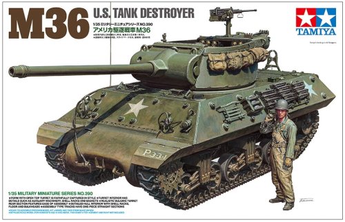 Go to product Tamiya 35390 - 1:35 U.S. Tank Destroyer M36